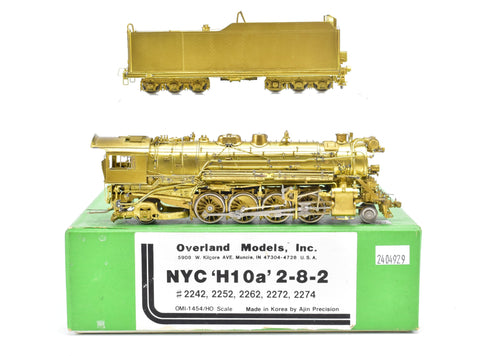 HO Brass OMI - Overland Models NYC H-10a 2-8-2