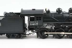 HO Brass Hallmark Models C&NW - Chicago & North Western R-1 Class 4-6-0 Custom Painted No. 1417