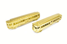 Load image into Gallery viewer, HO Brass MTS Imports IRT - Interborough Rapid Transit &quot;Deck Roof&quot; Hi-V Subway 2-Car Set
