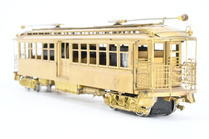 HO Brass WP Car Corp. BRT/BTU - Brooklyn Rapid Transit/Brooklyn Union Elevated 1200 With Trolley Poles