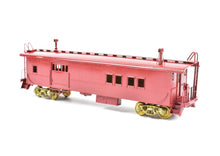 Load image into Gallery viewer, HO Brass Hallmark Models ATSF - Santa Fe Transfer Caboose Factory Painted Unlettered
