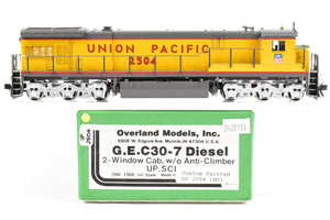 HO Brass OMI - Overland Models Inc. UP - Union Pacific GE C30-7 2-Window Cab w/o Anti-Climber CP #2504