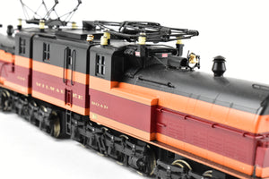 HO Brass NJ Custom Brass MILW - Milwaukee Road EP-2 "BI-Polar" Gearless Electric Pro-Paint No. E4
