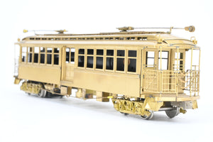 HO Brass WP Car Corp. BRT/BTU - Brooklyn Rapid Transit/Brooklyn Union Elevated 1200 With Trolley Poles