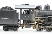 Load image into Gallery viewer, HO Brass Alco Models NYC - New York Central B-11 0-6-0 Switcher Custom Painted &amp; Heavily Weathered No. 6721
