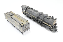 Load image into Gallery viewer, HO Brass PFM - United ATSF - Santa Fe 2-8-4 Berkshire Custom Painted and Heavily Weathered. No. 3750
