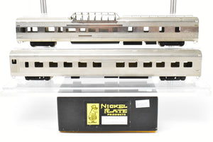 HO Brass NPP - Nickel Plate Products CB&Q - Burlington Route WP & D&RGW California Zephyr Dome Coach 10-6 Sleeper Set Wrong Box