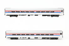 Load image into Gallery viewer, N Kato 106-6291 Amtrak Amfleet Phase III 2-Car Set A Coaches Nos. 25056 and 25023
