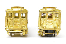 Load image into Gallery viewer, HO Brass MTS Imports IRT - Interborough Rapid Transit &quot;Deck Roof&quot; Hi-V Subway 2-Car Set
