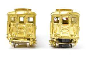 HO Brass MTS Imports IRT - Interborough Rapid Transit "Deck Roof" Hi-V Subway 2-Car Set
