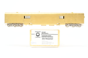 HO Brass Oriental Limited GN - Great Northern Streamlined "Empire Builder" 262 Baggage Skirted
