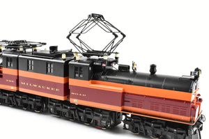 HO Brass NJ Custom Brass MILW - Milwaukee Road EP-2 "BI-Polar" Gearless Electric Pro-Paint No. E4