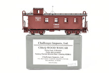 Load image into Gallery viewer, HO Brass CIL - Challenger Imports CB&amp;Q - Burlington Route Wood Waycar 30 ft. Class NE-6, FP No. 14433
