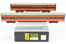 Load image into Gallery viewer, HO Brass NPP - Nickel Plate Products MILW - Milwaukee Road Hiawatha Mail Car &amp; Luxury Coach Set Custom Painted and Un-numbered, Upgraded w/Central Valley Trucks

