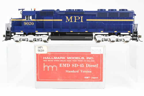 HO Brass Hallmark Models MPI - Motive Power International EMD SD45 Diesel Standard Version C/P No. 9020