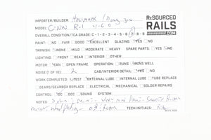 HO Brass Hallmark Models C&NW - Chicago & North Western R-1 Class 4-6-0 Custom Painted No. 1417