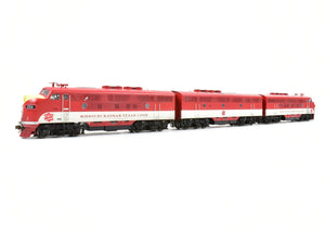 HO CON Athearn Genesis MKT - Missouri Kansas Texas EMD F3-A/F3-B/F3-A Phase 2 Set DCC & Sound