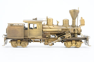 HO Brass PFM - United Various Roads 2-Truck Logging Climax Geared Locomotive