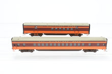 Load image into Gallery viewer, HO Brass NPP - Nickel Plate Products MILW - Milwaukee Road Hiawatha Mail Car &amp; Luxury Coach Set Custom Painted and Un-numbered Upgraded w/Central Valley Trucks
