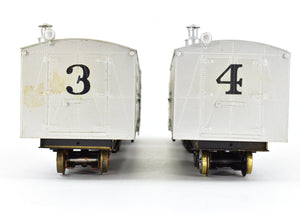 On3 Brass CON LMB Models RGS - Rio Grande Southern Galloping Geese #3 and #4 Custom Painted NO BOXES AS-IS