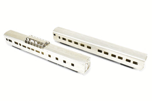 HO Brass NPP - Nickel Plate Products CB&Q/WP/D&RGW - California Zephyr Dome Coach 10-6 Sleeper Set Wrong Box