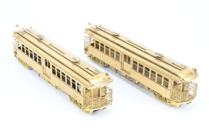 HO Brass WP Car Corp. BRT/BTU - Brooklyn Rapid Transit/Brooklyn Union Elevated 1200 With Trolley Poles