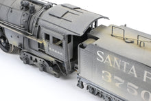 Load image into Gallery viewer, HO Brass PFM - United ATSF - Santa Fe 2-8-4 Berkshire Custom Painted and Heavily Weathered. No. 3750
