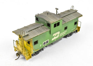 HO Brass Oriental Limited GN - Great Northern "X" Caboose X96-155 Class Custom Paint and Weathering