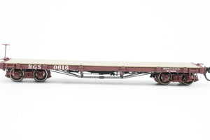 HOn3 Blackstone Models RGS - Rio Grande Southern 30’ Flat Car No. 0616