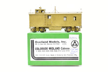 Load image into Gallery viewer, HO Brass OMI - Overland Models, Inc. CM -Colorado Midland Wood Side-Door Caboose #402-414

