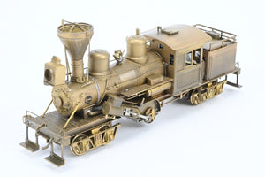HO Brass PFM - United Various Roads 2-Truck Logging Climax Geared Locomotive