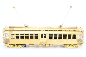 HO Brass WP Car Corp. BRT/BTU - Brooklyn Rapid Transit/Brooklyn Union Elevated 1200 With Trolley Poles