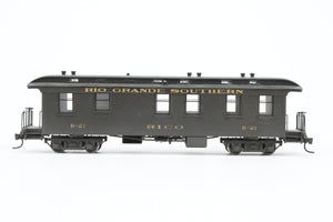 HOn3 Brass NJ Custom Brass RGS - Rio Grande Southern Business Car B-21 “Rico” Custom Painted