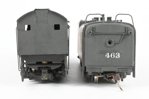 HO Brass Westside Model Co. WP - Western Pacific Class GS-6 4-8-4 Custom Painted & Weathered