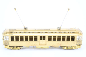 HO Brass WP Car Corp. BRT/BTU - Brooklyn Rapid Transit/Brooklyn Union Elevated 1200 With Trolley Poles