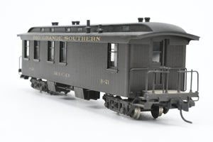HOn3 Brass NJ Custom Brass RGS - Rio Grande Southern Business Car B-21 “Rico” Custom Painted