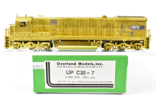 HO Brass OMI - Overland Models, Inc. UP - Union Pacific GE C-30-7 Diesel #2500-2539 1990's Era