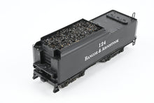 Load image into Gallery viewer, HO Brass NJ Custom Brass NYO&amp;W - New York Ontario &amp; Western Y-2 Class  4-8-2 Custom Painted as BAR - Bangor &amp; Aroostook No. 124
