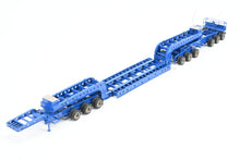 Load image into Gallery viewer, HO Brass CON OMI - Overland Models, Inc. Nelson Miller Transfer 9-axle Heavy Haul Trailer FP Blue RARE 1 of 1 Pilot Model – Never Produced!
