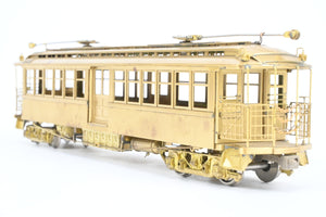 HO Brass WP Car Corp. BRT/BTU - Brooklyn Rapid Transit/Brooklyn Union Elevated 1200 With Trolley Poles