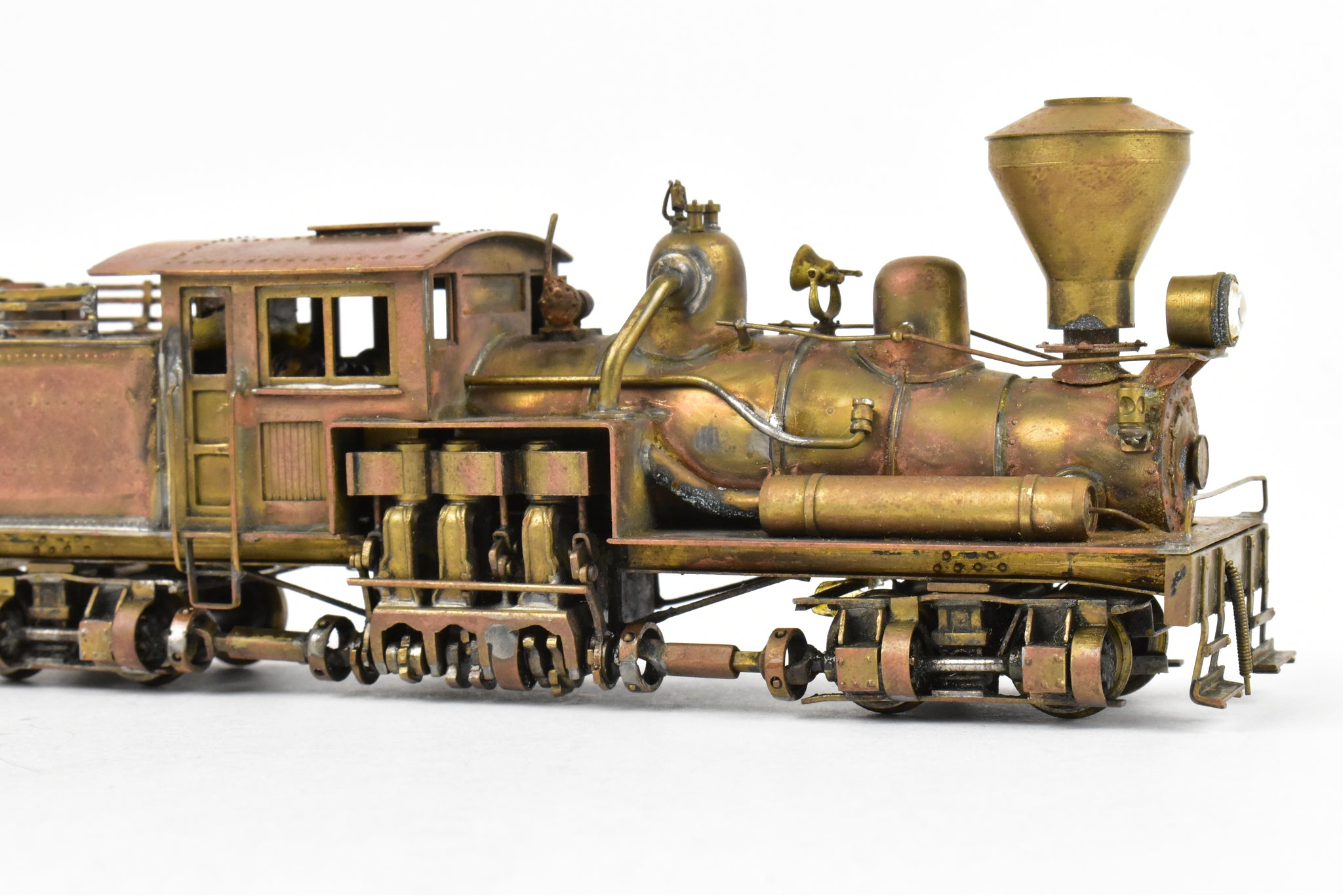 HO Brass PFM - United 2-Truck Class B Shay Geared Locomotive