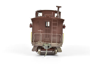 HO Brass PFM-United NP - Northern Pacific Wood Caboose Custom Painted
