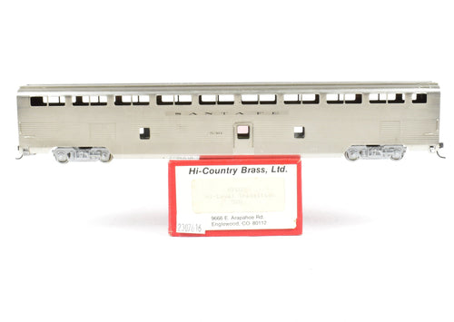 HO Brass Hi-Country Brass ATSF - Santa Fe 500 Series High-Level transition chair car