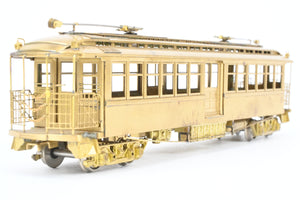 HO Brass WP Car Corp. BRT/BTU - Brooklyn Rapid Transit/Brooklyn Union Elevated 1200 With Trolley Poles