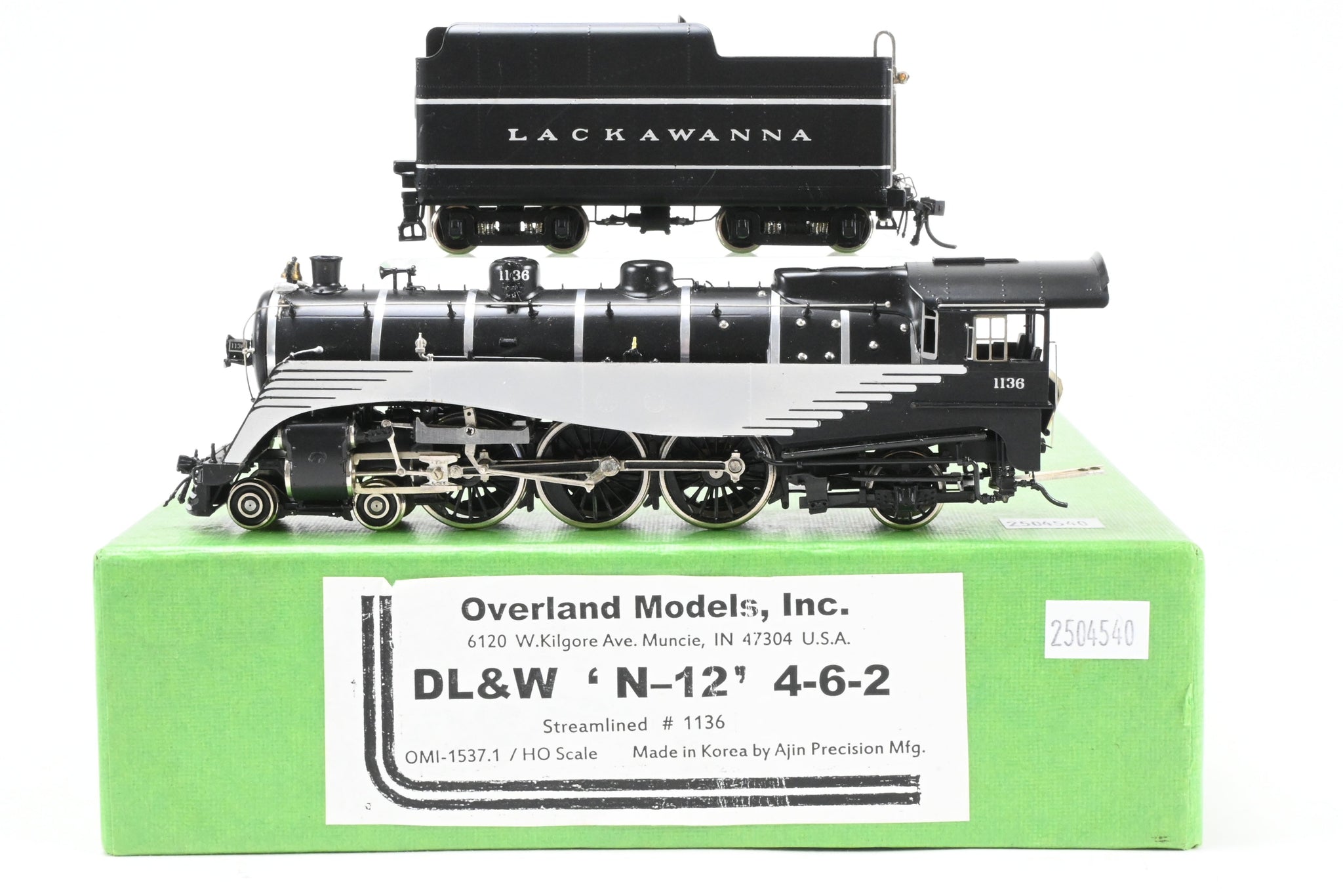送料無料 百貨店 HO Brass Class N-12 Lackawanna - DL&W Models Overland - OMI スノーボード