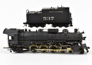 HO Brass PFM - Toby SLSF - Frisco 4-8-2 Mountain 1500 Series CP Private Road