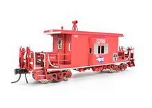 Load image into Gallery viewer, HO Brass OMI - Overland Models, Inc. MP - Missouri Pacific Bay Window Caboose With Small Side Window Custom Painted
