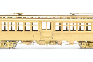 HO Brass WP Car Corp. BRT/BTU - Brooklyn Rapid Transit/Brooklyn Union Elevated 1200 With Trolley Poles