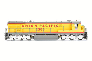 HO Brass OMI - Overland Models Inc. UP - Union Pacific GE C30-7 Double-Window Cab Custom Painted in Union Pacific Yellow/Gray #2500