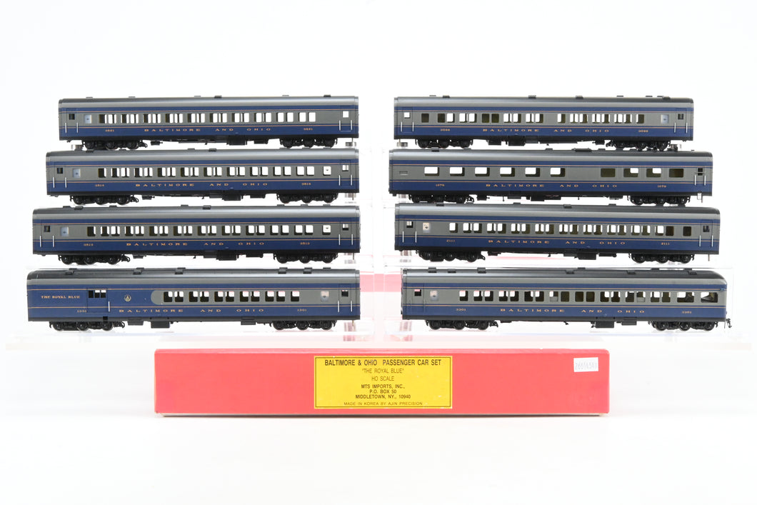 HO Brass CON MTS Imports B&O - Baltimore & Ohio “The Royal Blue” 8